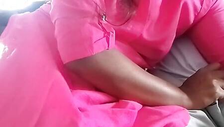 Tamil Desi wife handjob and cum in neighbour