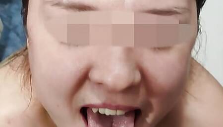Amateur cum in mouth
