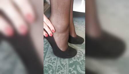 Hot Nylons and footfetish