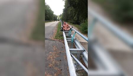 Helemaal naakt lang is de snelweg