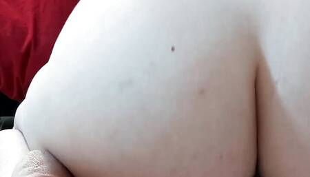 She fucks her pussy with a dildo