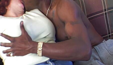 BBW Readhead Mom is Having Fun Fucking New Friend