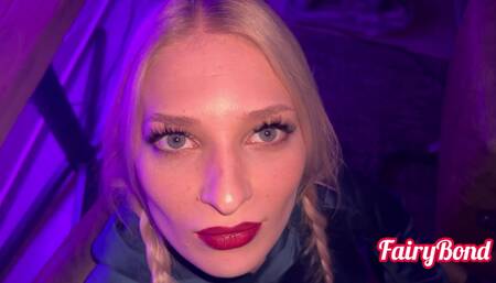 Face Fuck zum schlafen gehen, damit er "runterkommt"