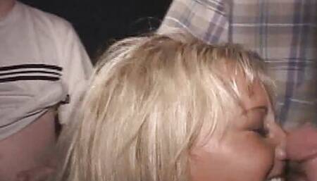 Jasmine Tame Big Fake Tit Blondie Happy Gangbang Porno Theater Facial SPERM WHORE BIMBO BABE