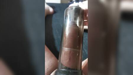 Pumping my cock