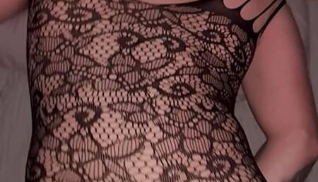 Pegging him while he wears my fishnets????