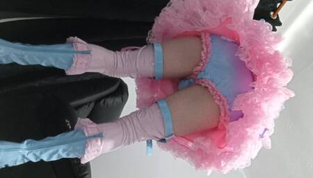 Sissy with toy
