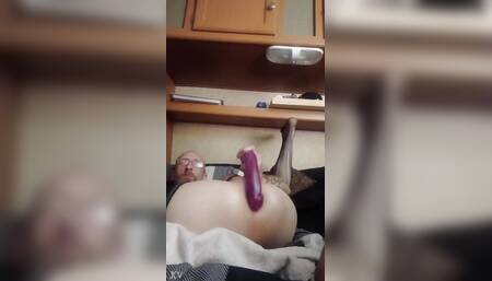 Straight tough Guy hi spun into a gay sub bottom dildo slut bitch