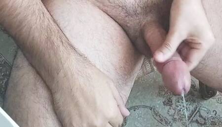 Daddy s chat with perverts made him to cum hard