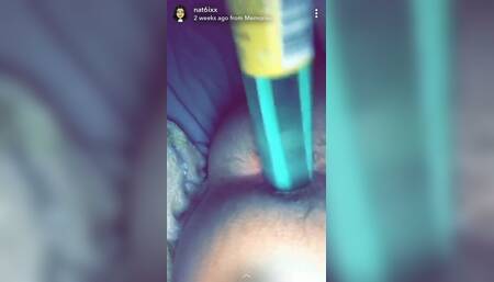 Cucumber Anal Fuck Snap Premium
