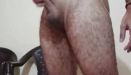 Horny Desi guy striping and showing his rock hard cock, humiliate or appreciate me in the comments.