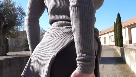 Elisa, Submissive and Dominated by Two Men