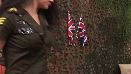 Army girl gets attention for her bad behaviour