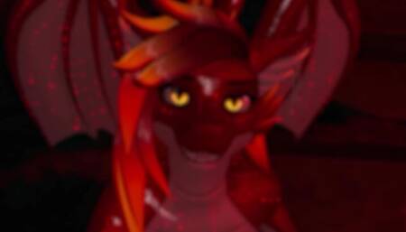 POV futa dragon teasingly strokes your cock before riding it and finishes you off with boobjob (chillout vr)