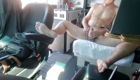 Another long masturbation fully exposed and naked