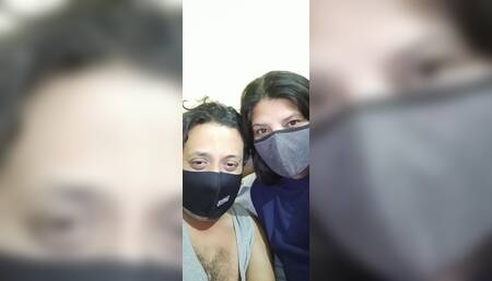 Bhabhi giving Blowjob and being Playful.