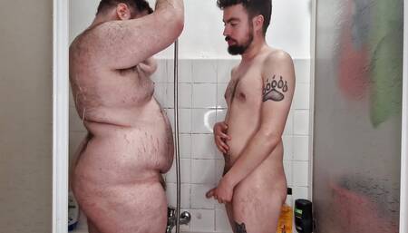 Playing in the Shower (no Sex)
