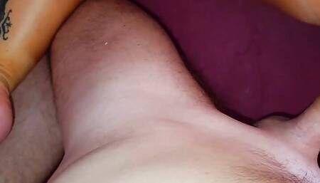 Foot Fetishist Cums in Horny MILF