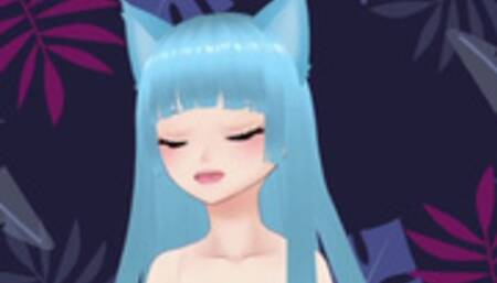 Vtuber juega con su nuevo dildo por ambos agujeros ???? Pulpi_Ara - Chaturbate 18/12