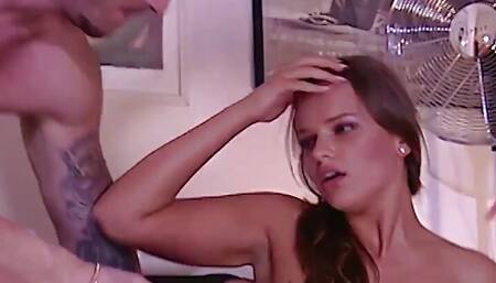 double penetration for this young Angelica Sweet