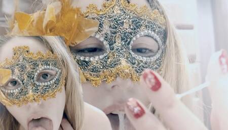 Cumslut Plumpah ???? Peach swallows EVERYTHING in explosive oral sex performance