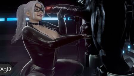 Marvel - Black Cat VS Venom Special (Animation with Sounds)