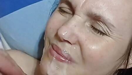 the wife loves to masturbate when a dick is shoved into her ass.