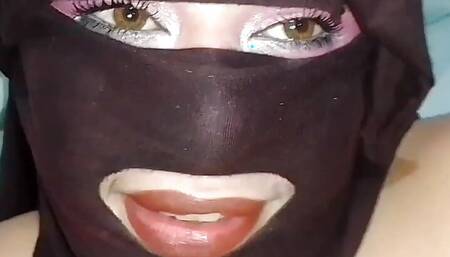 Nicking Maslahah from Port Said in her big ass, clear Egyptian Arab sex, with sound