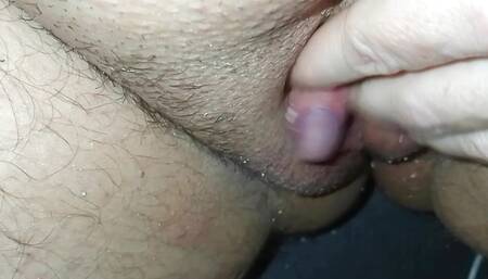 My clitdick is showing