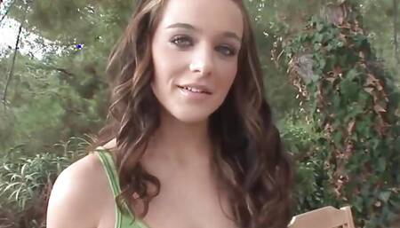 Brunette lesbian pounces on the blonde who has always had a rough double ended dildo fantasy