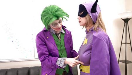 Batgirl In The Hands Of The Joker With Octavia Red