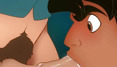 The Cursed Rod With Aladdin & Flynn Deepthroat Part 1