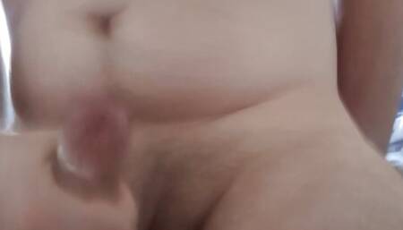 Fun with my boyfriend - Cum all over our dicks and bodies