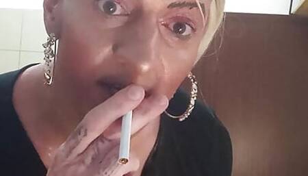 Smoking Fetish Sissy Adora Juliett