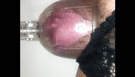 Hairy Pumped Pussy Piss Vs. Hairy Pumped Pussy Piss