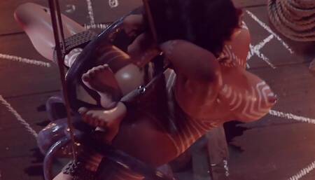 Tomb Raider lara croft Halloween :Wildeerstudio