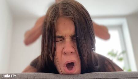 Schoolgirl Takes in Mouth After ANAL