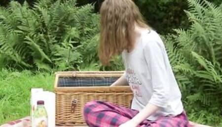 FFeZine - Bondage Picnic Daddy Does Daughter