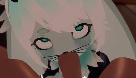 POV horny femboy bunny does whatever you say... (chillout vr)