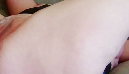 Slut Milf Legs Wide Open In Knee High Boots Taking A Jizz Load Over My Big Pussy