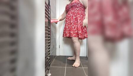 Kelli bathroom Deepthroat