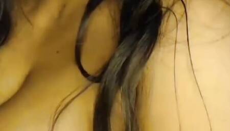 Sexy Mastani Desi Hot Bhabhi makes hot sounds while massaging her boobs and nipples and enjoys self sex.