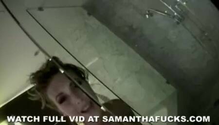 Insatiable Samantha Saint at cumshot dirt