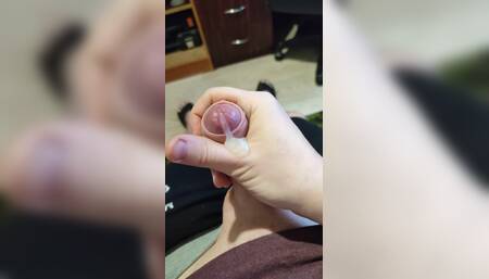 Guy Student Relieves His Sexual Dissatisfaction by Masturbating and Dreaming of a Penis