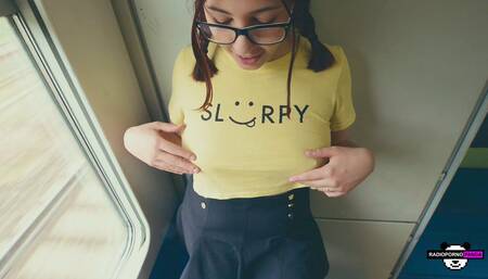 Masturbation on the train
