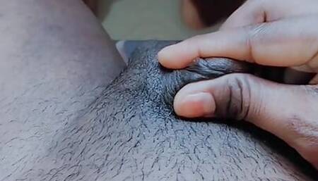 Tiny limp sissy orchiectomy dick