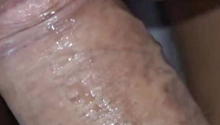 Me and my girlfriend fuck and cum in his pussy real amateur