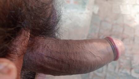 9 inch long thick desi land masturbating