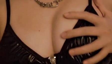 Naughty girl in sexy lingerie wants to be touched