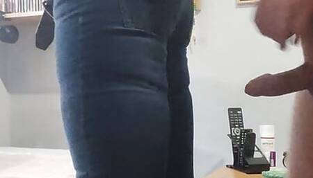 Freddy was too horny on my beautiful ass